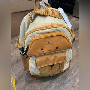 New NIKE Air Jordan 23 Engineered Backpack Bag Unisex Chutney Yellow Black